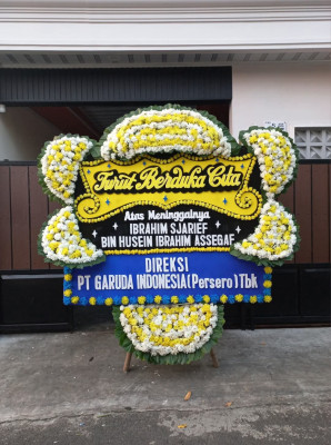 Papan Bunga Duka di Sumurpanggang