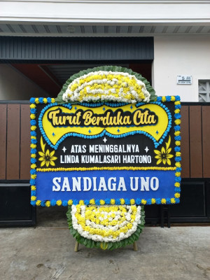 Papan Bunga Duka di Sumurpanggang